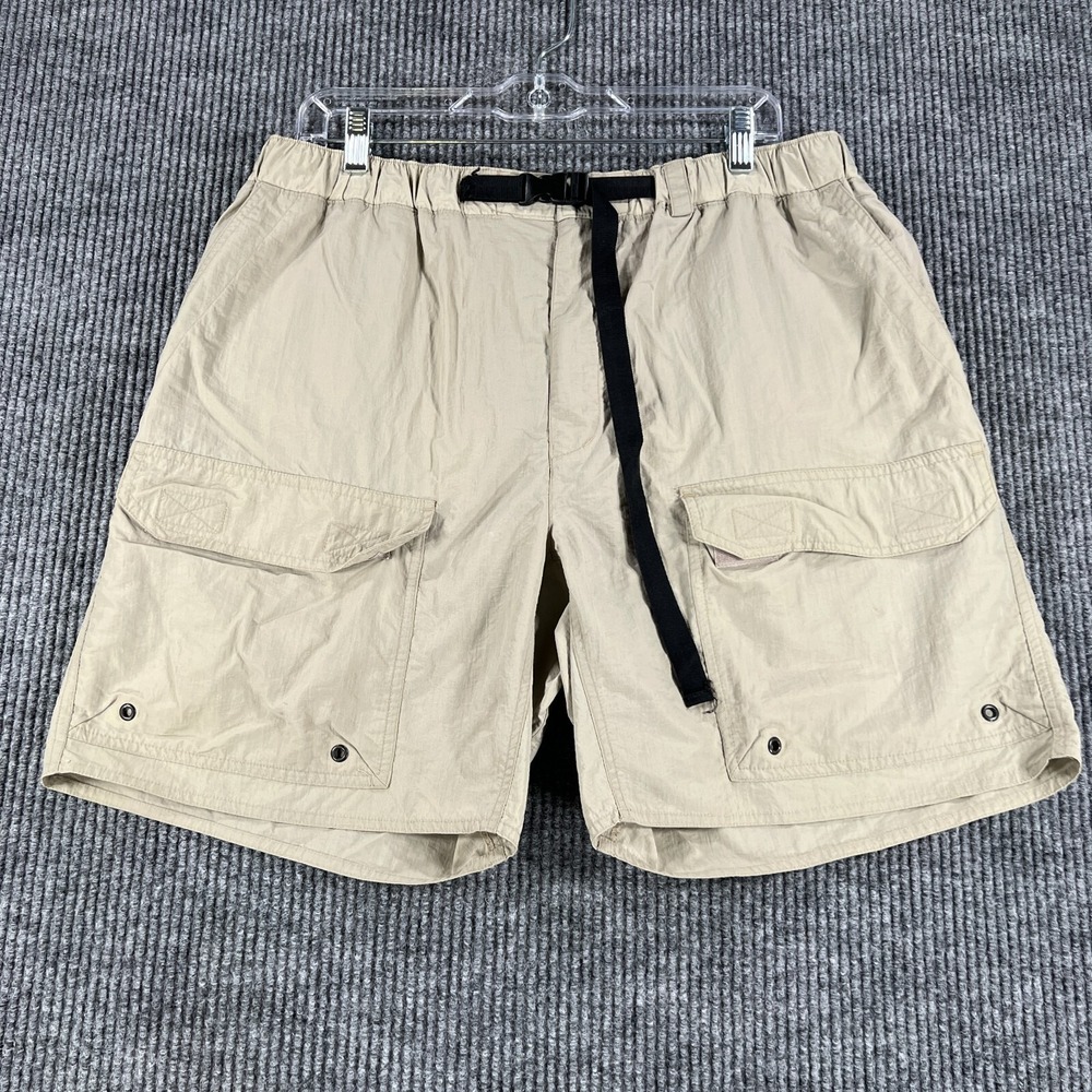REI Shorts Mens Size XL Extra Large Belted Cargo Casual Hiking Outdoor Adventure